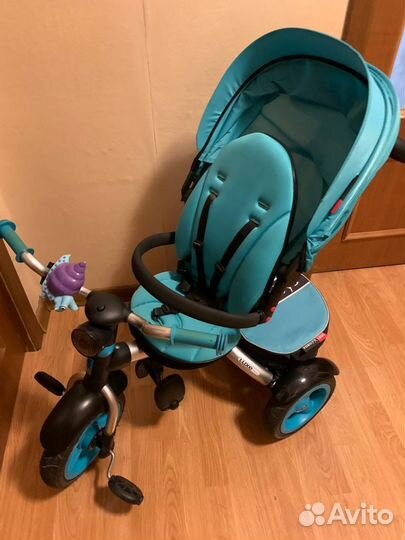 Велосипед-Коляска Vip Toys luxe blue