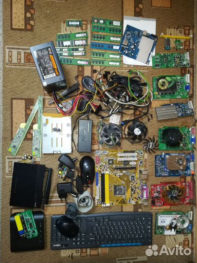 Мега лутбокс компьютерных комплектующих (бронь)