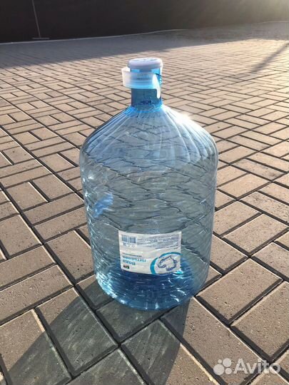 Бутылка Бутыль пластиковая для воды 19 литров