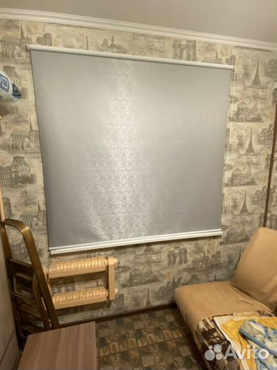 Рулонные шторы мини блэкаут R1450