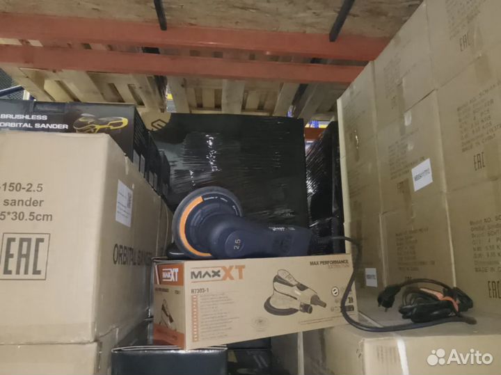 Шлифовальная машинка maxxt R7303-150-2.5