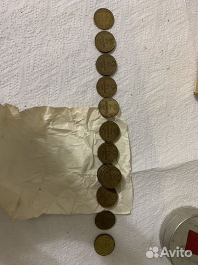 Монеты, копейки, рубли СССР