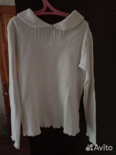 Блузка белая школьная