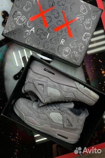 Кроссовки Nike AIR jordan 4 retro kaws