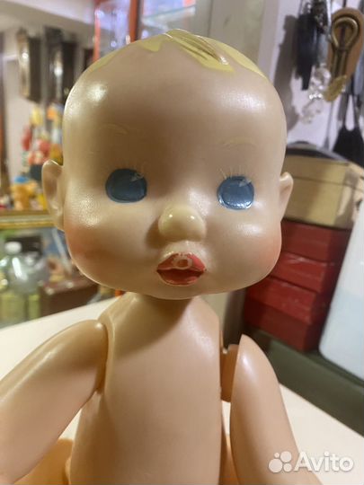 Кукла Пупс Антошка Ленигрушка Лев Сморгон СССР