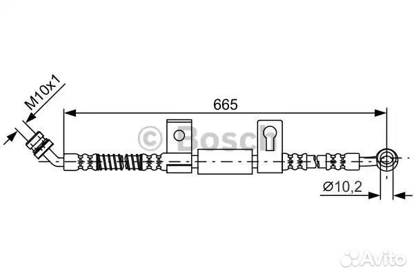 Шланг тормозной