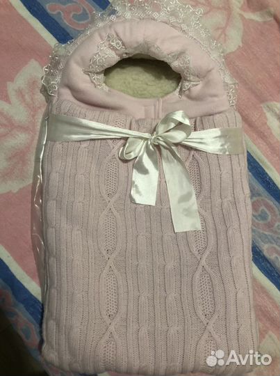 Конверт для девочки на выписку и для прогулок