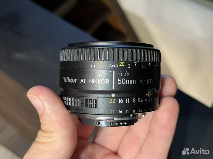 Nikon Nikkor 50mm 1:1.8D