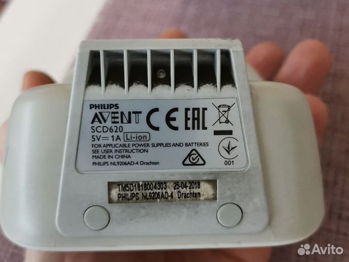 Радионяня philips avent приёмный блок