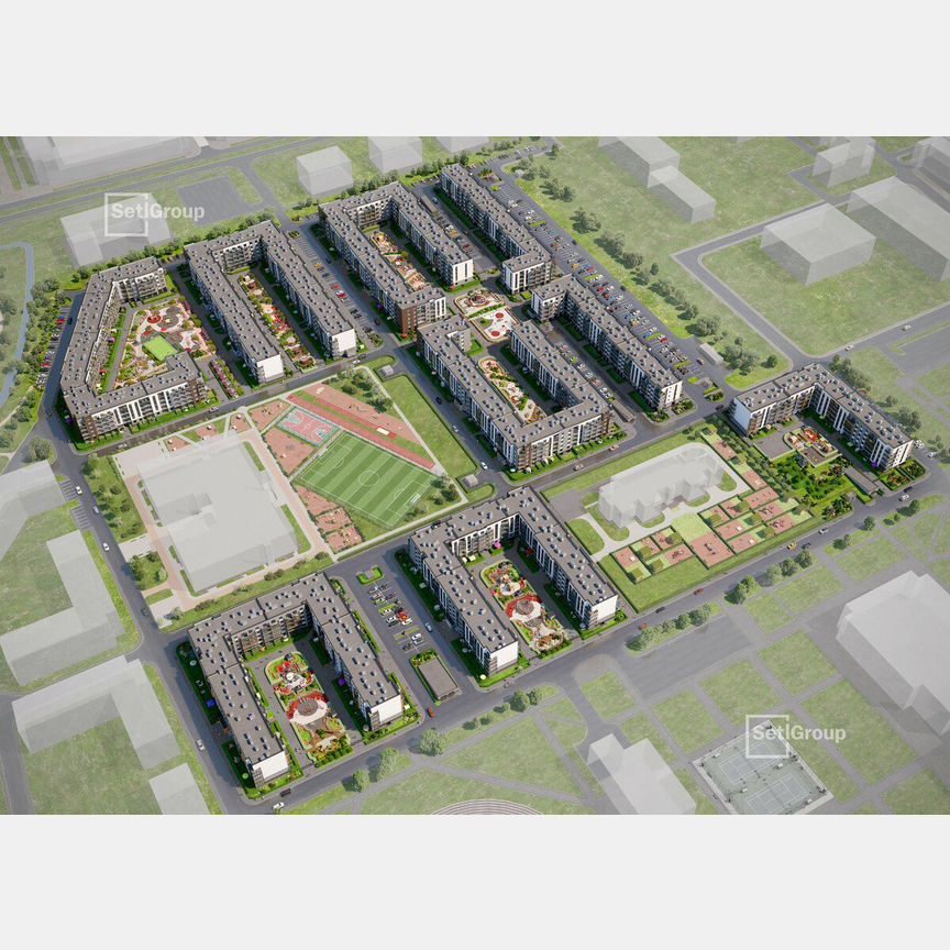 1-к. квартира, 35,7 м², 1/5 эт.