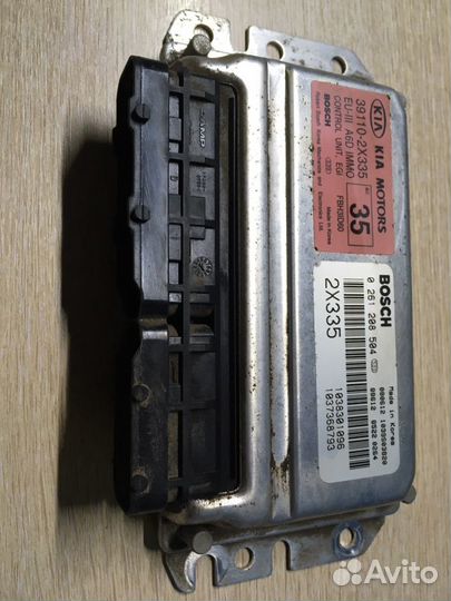 Эбу Мозги KIA Spectra 1.6