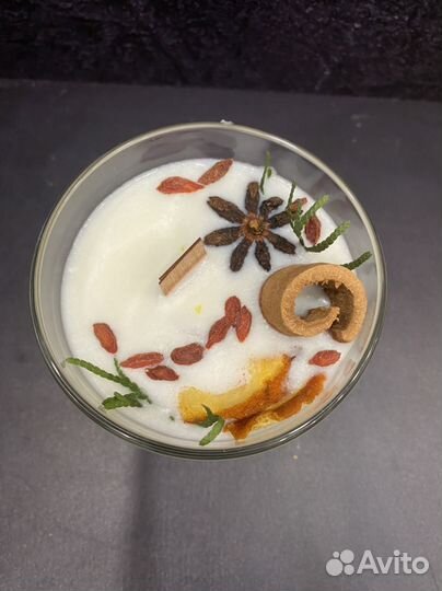 Свеча в стакане