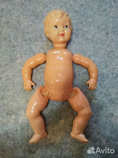 Кукла Пупс СССР 50г. Винтаж. Клеймо