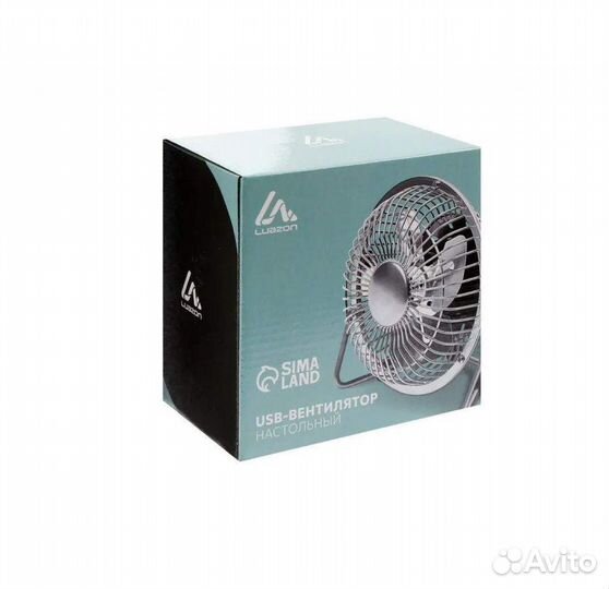 Вентилятор ручной Luazon Home LOF-06 черный