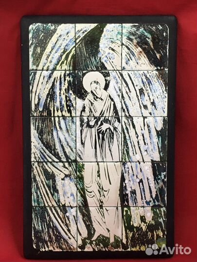 Картина Ангел ювелирная горячая эмаль А.Авдеев