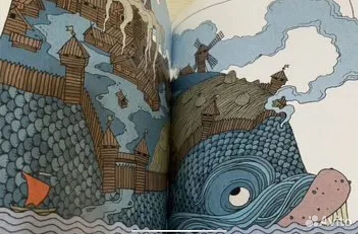 Подарочный новогодний детский набор (Книга+конфеты