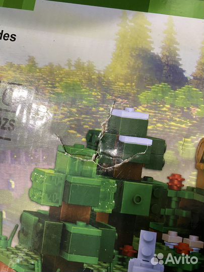 Конструктор My world горная пещера майнкрафт