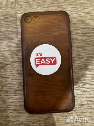 Чехол на iPhone 8 с попсокетом от Easy School