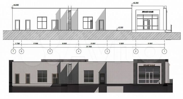 Торговая площадь 95 м2