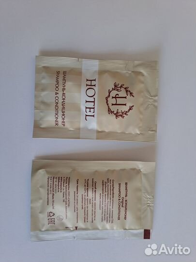 Косметика гостиничная. Шампунь 