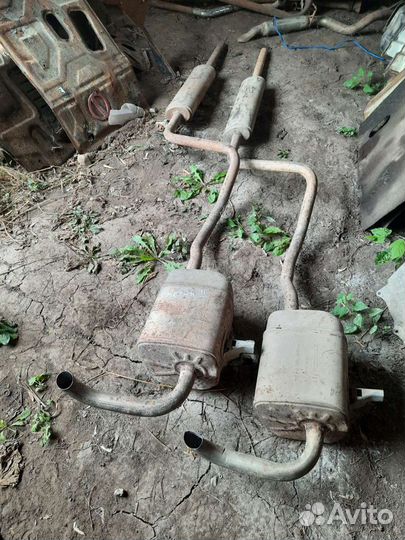 Глушитель Renault megane 2 scenic 2 1.6