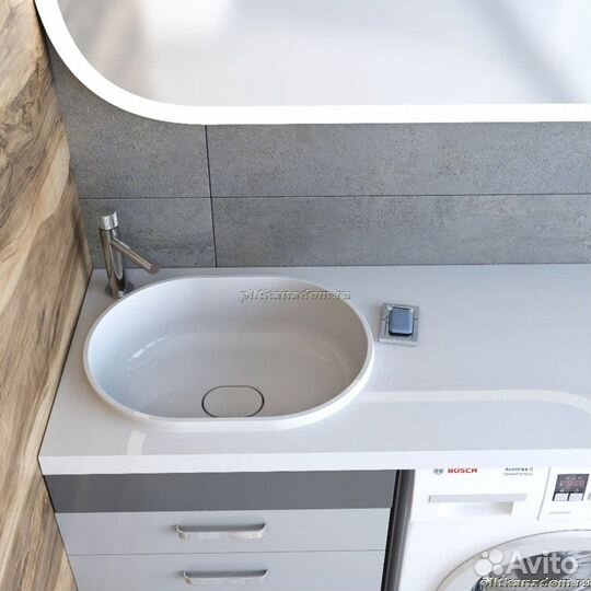 Andrea Bruks Раковина, левая 120х48