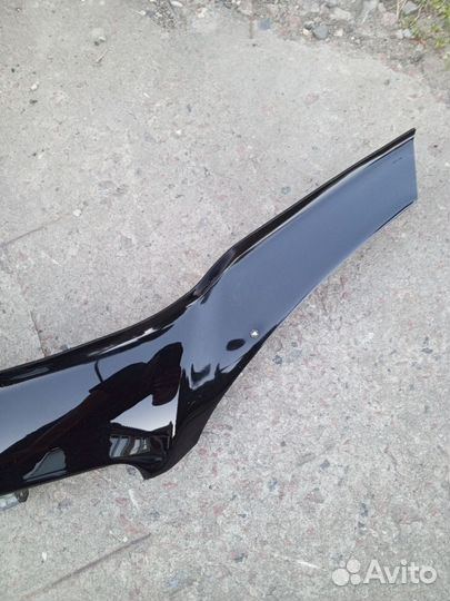 Дефлектор капота мухобойка Шевроле Лачетти седан