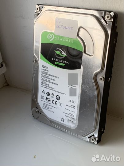 Жесткий диски с Windows 10