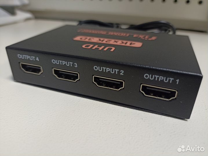 Разветвитель hdmi на 4 hdmi splitter