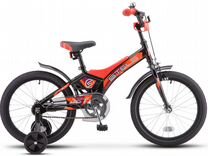 Велосипед Stels 18" Jet чёрный-оранжевый