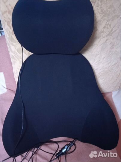 Массажер для шеи и спины в машину 2в1 ортопед