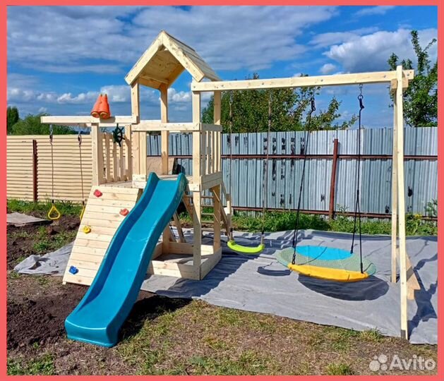 Детский игровой комплекс уличный