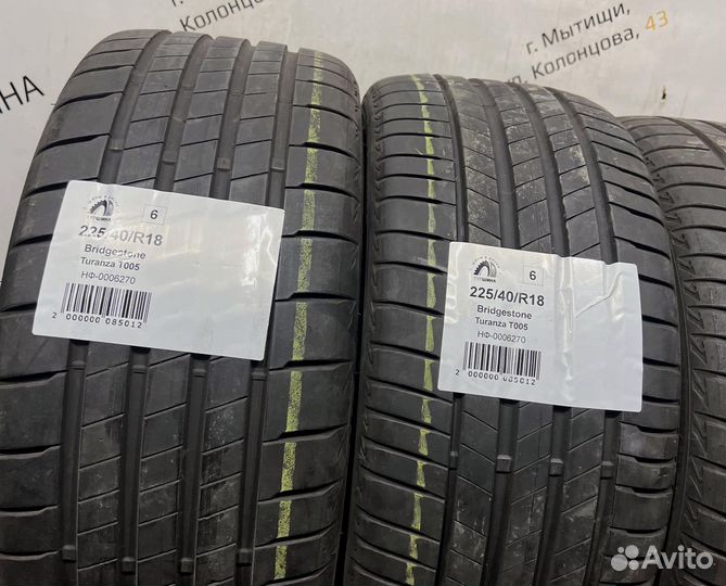 Bridgestone Turanza T005 225/40 R18 94Y