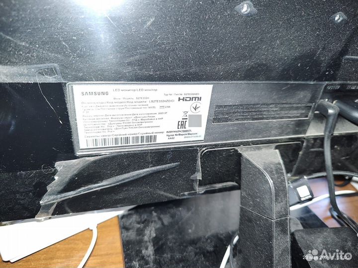 Монитор для компьютера 27 дюйма