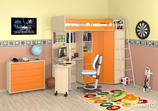 Кровать чердак Теремок-М85 в Волгограде