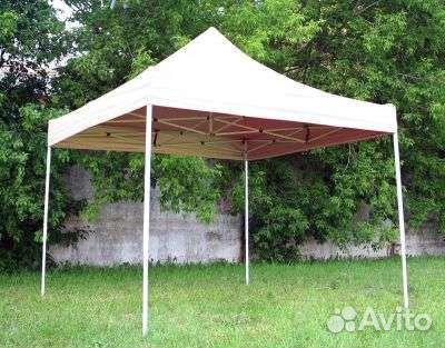 Шатер гармошка 3х3 метра 23.8 кг мощный