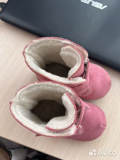 Теплые пинетки 