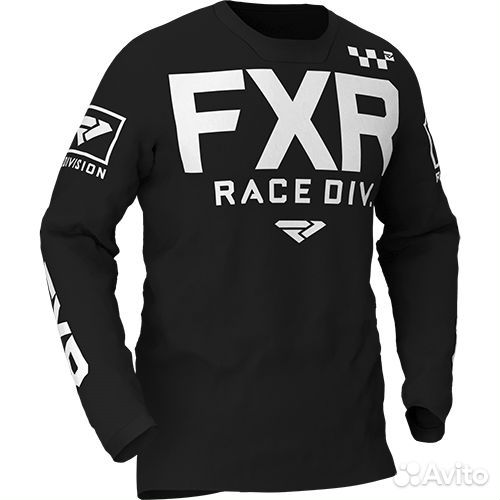 Джерси FXR helium MX jersey Black/White 203309-100