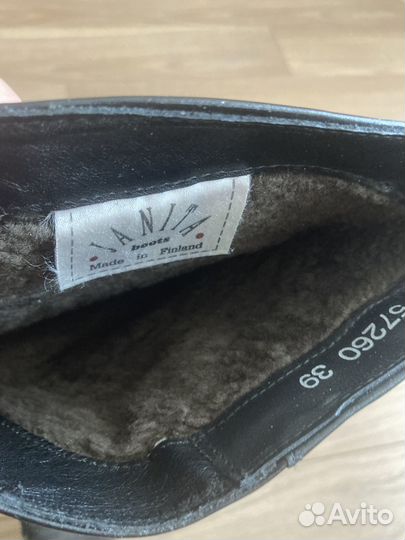 Сапоги зимние женские 39