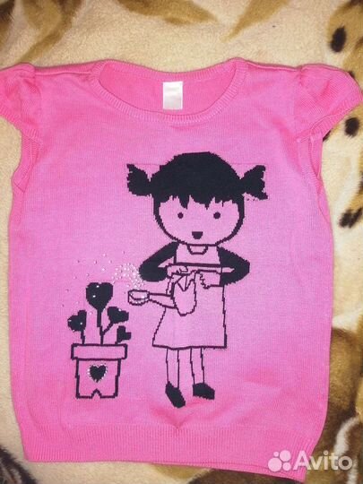 Кофточки для девочки 128