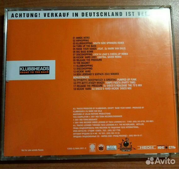 Klubbheads CD