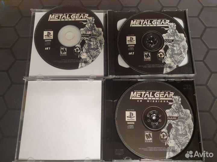 Metal Gear Solid ps1 Playstation пс1