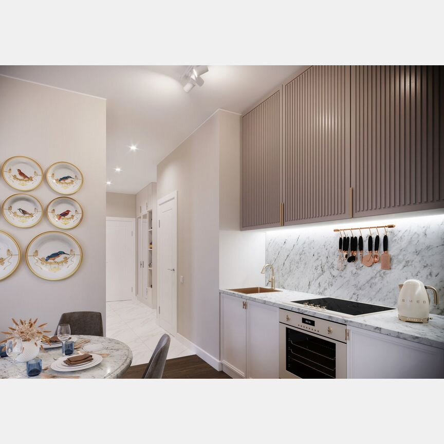 3-к. квартира, 76 м², 21/22 эт.