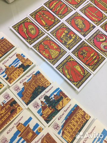 Этикетки спичечные СССР