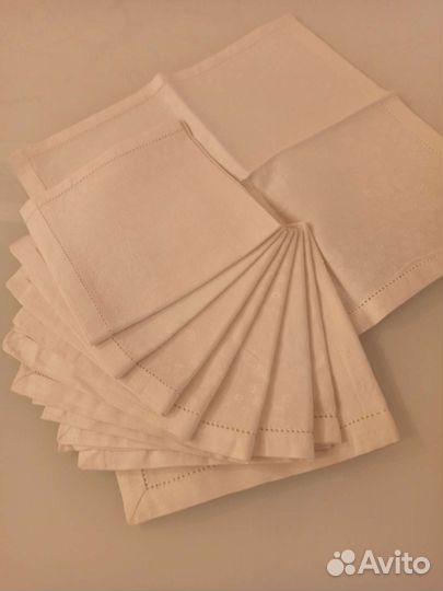 Салфетки на стол лён