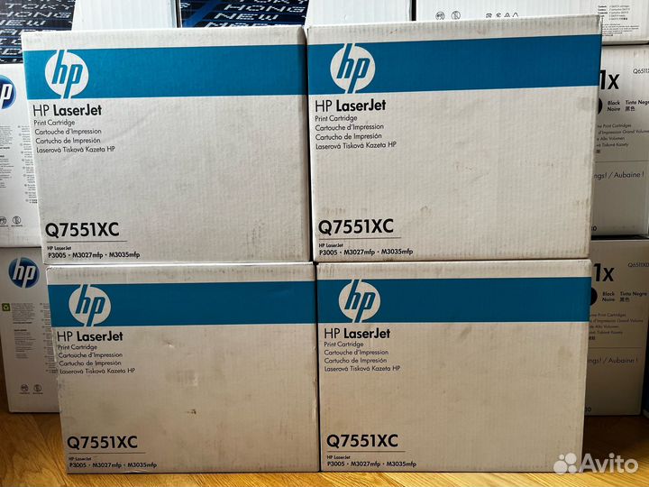 Оригинальный картридж hp 51x Q7551XC
