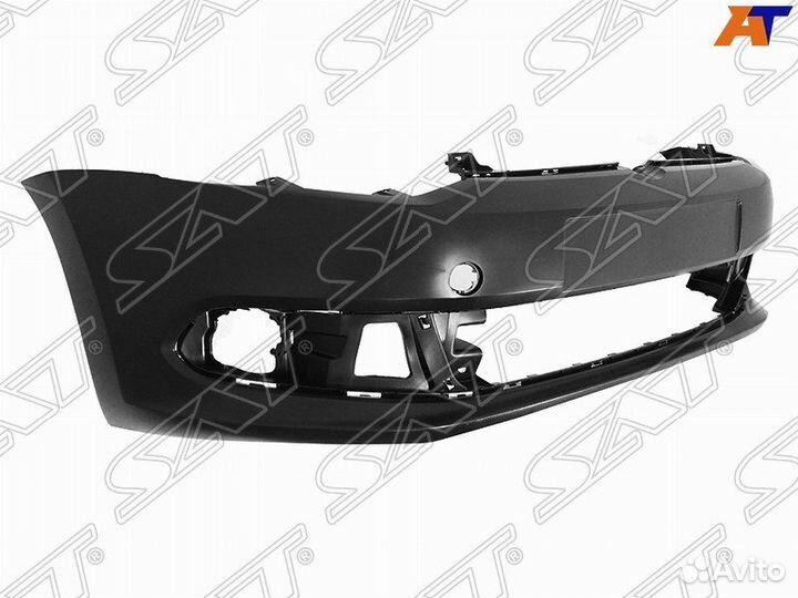 Бампер передний вольксваген поло 2010-2015