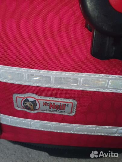 Школьный рюкзак McNeill красный для девочки