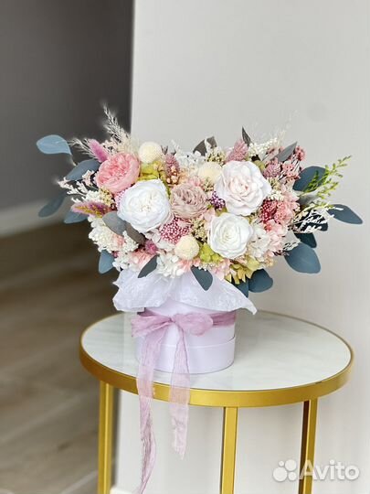 Букеты из стабилизированных цветов