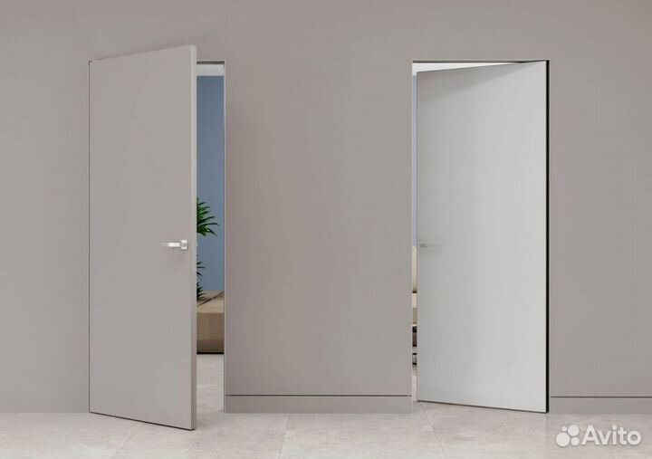 Двери скрытые под отделку